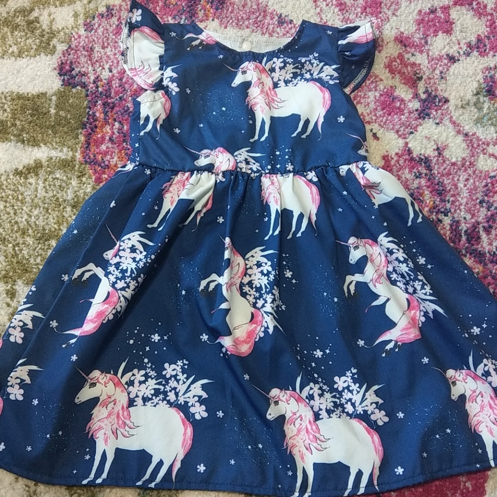 Boutique unicorn dress 3t